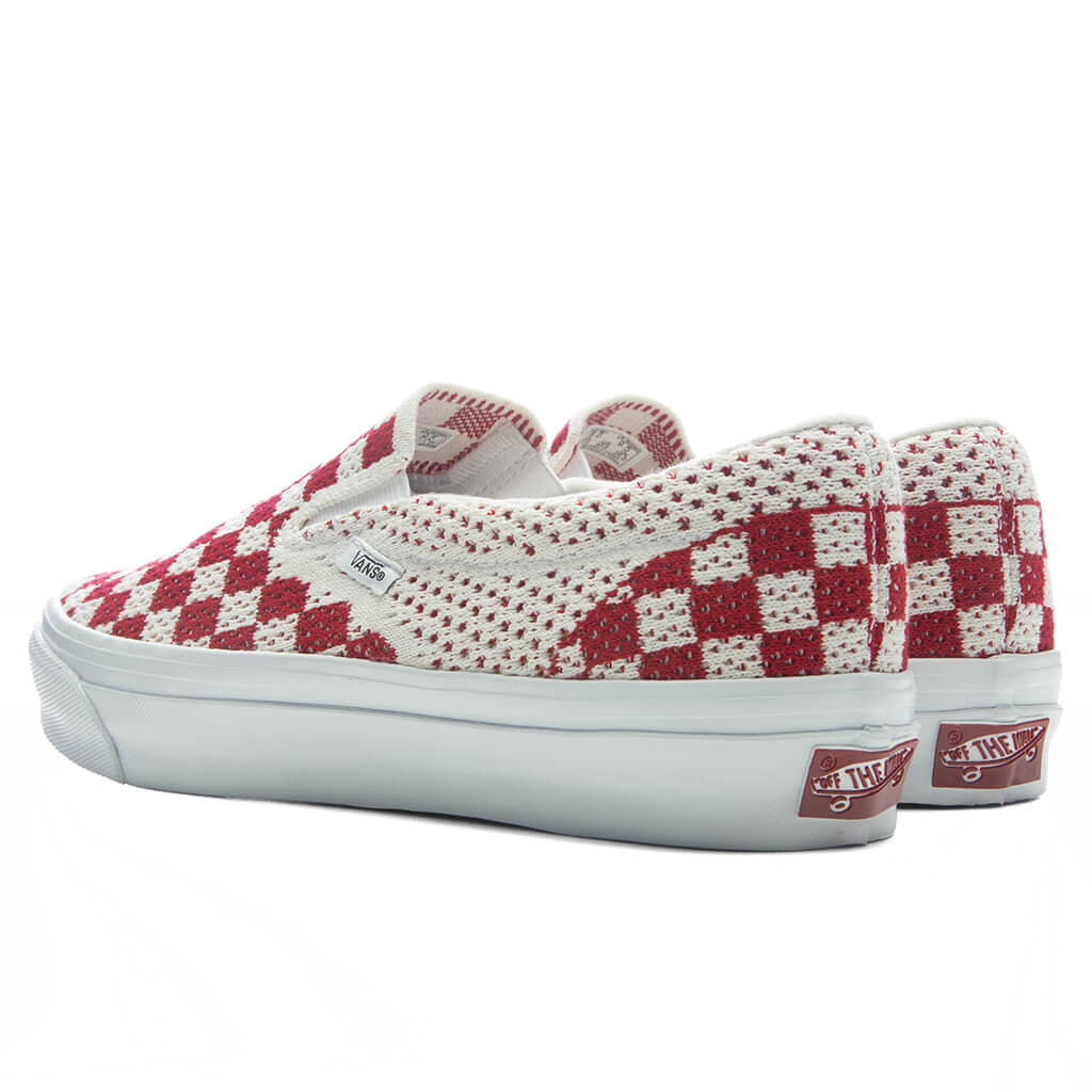 Premium LX Classic Slip On 98 EK Checkerboard Red
