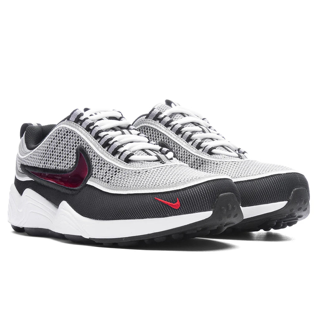 Air Zoom Spiridon SP Metallic Silver Sport Red Black White