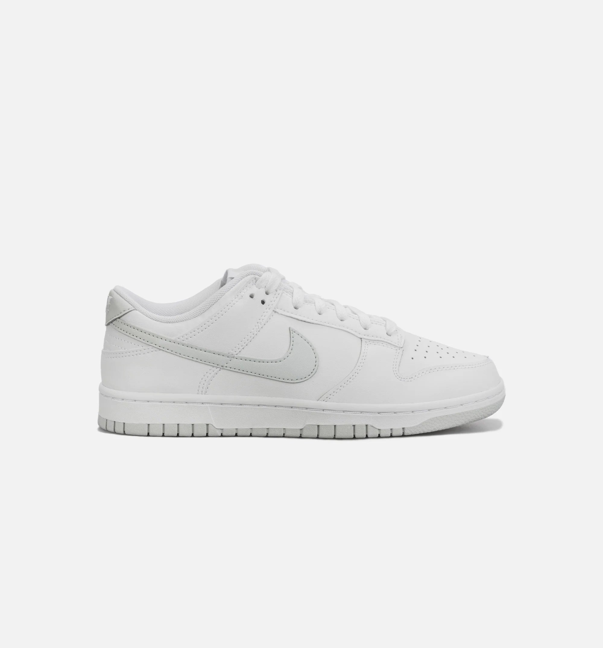 Dunk Low Pure Platinum Mens Lifestyle Shoe White Grey Limit One Per Customer