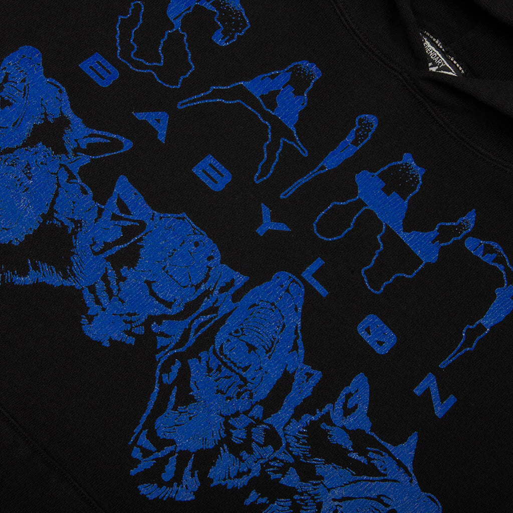 Saint M6 x Babylon Triple 6x Dog Hoodie Black