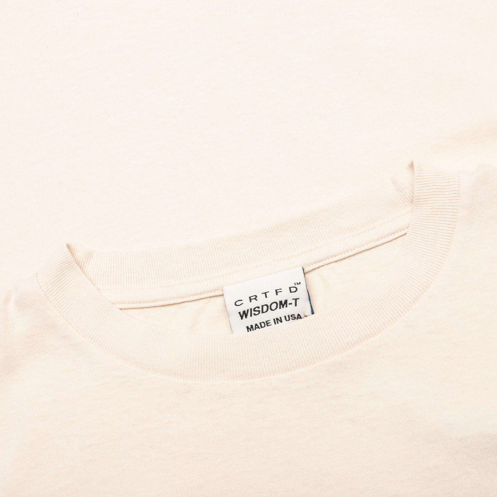 Flying Saucers Tee Natural
