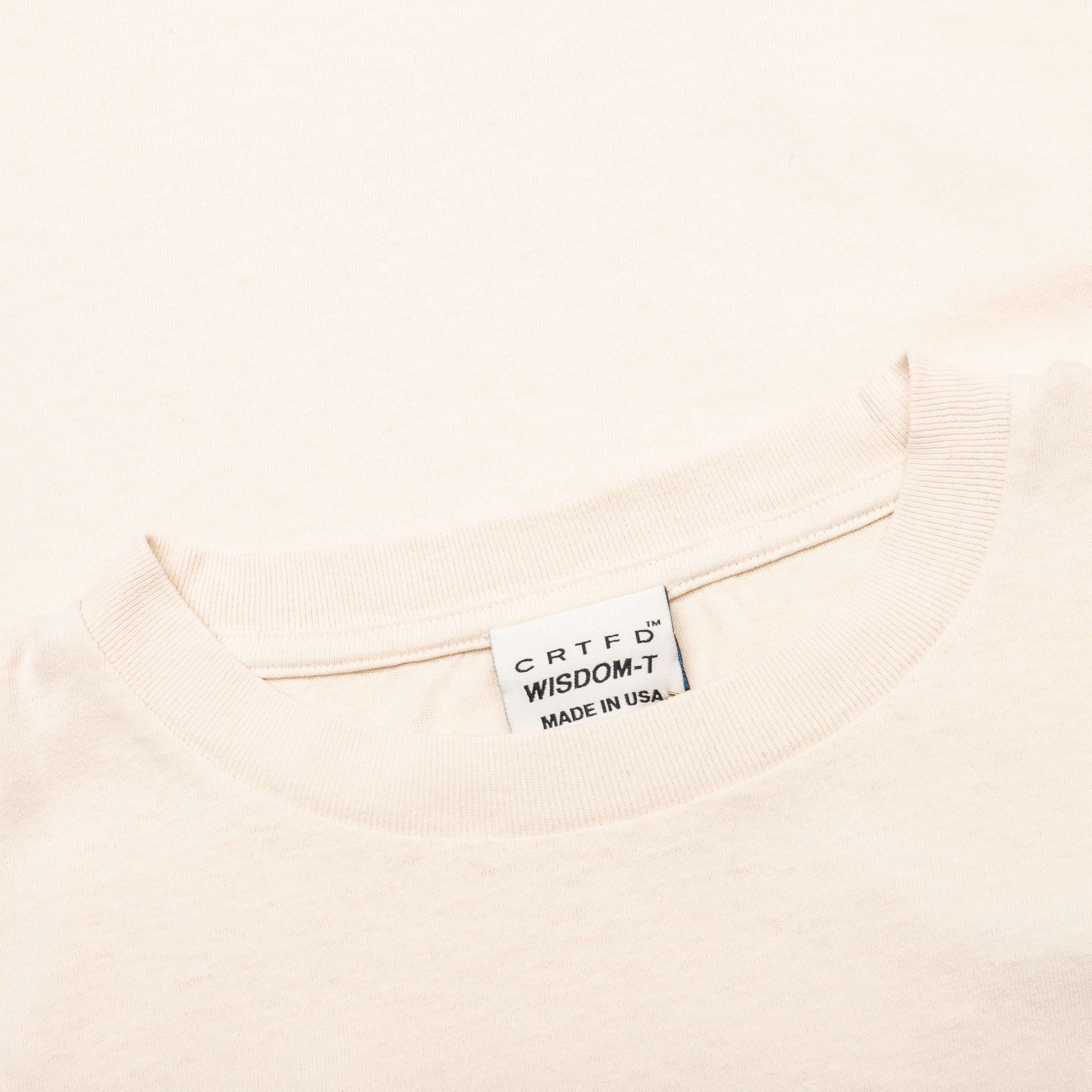 Flying Saucers Tee Natural