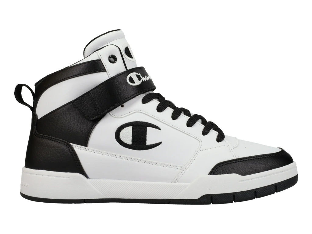 Tenis Champion Arena Power Hi Blanco y Negro para Hombre