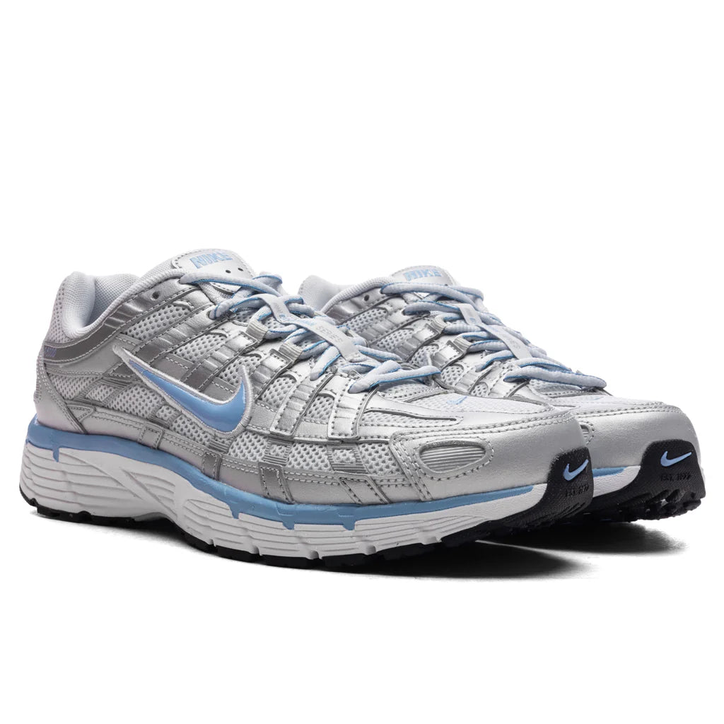P 6000 Metallic Platinum University Blue