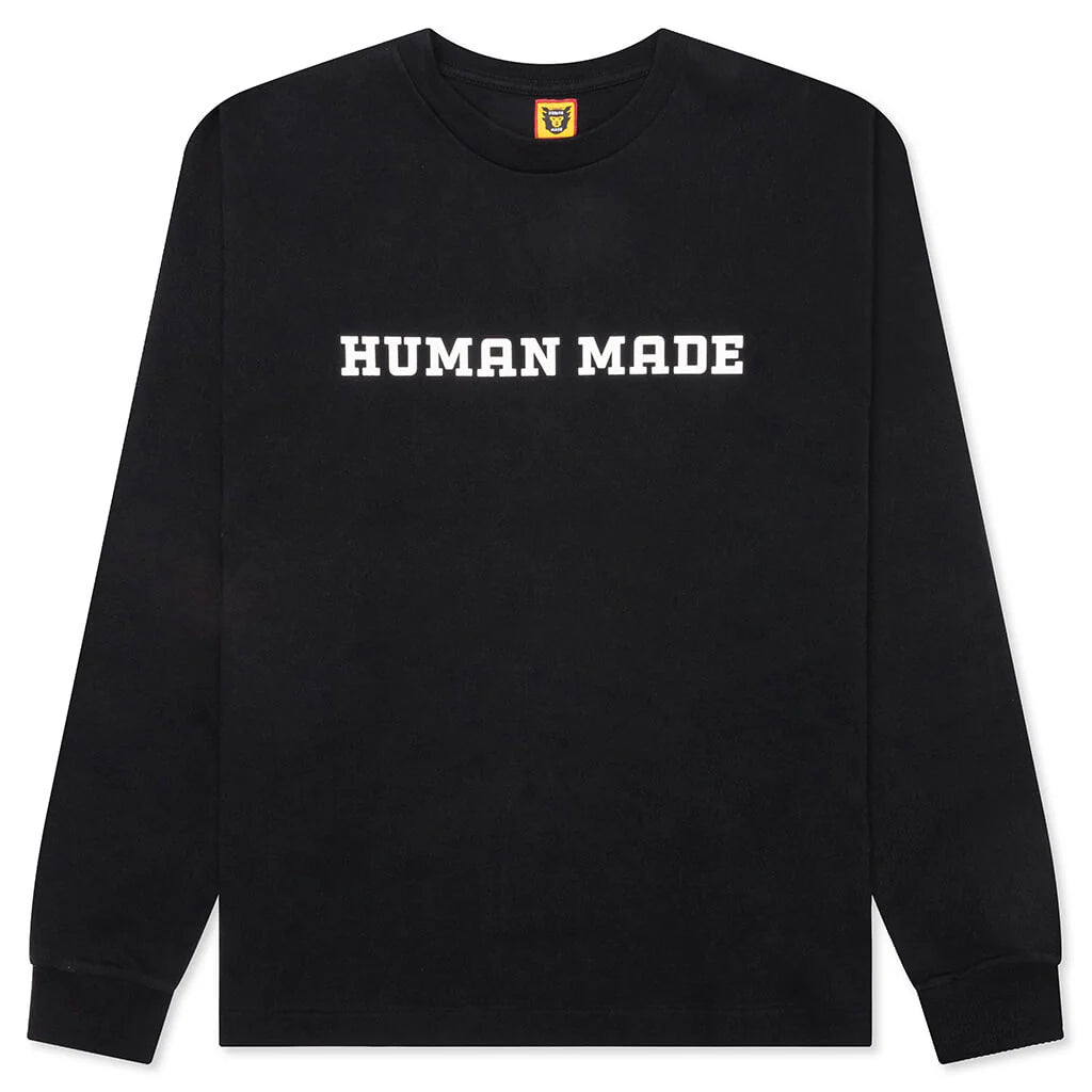 Graphic L S T Shirt Black