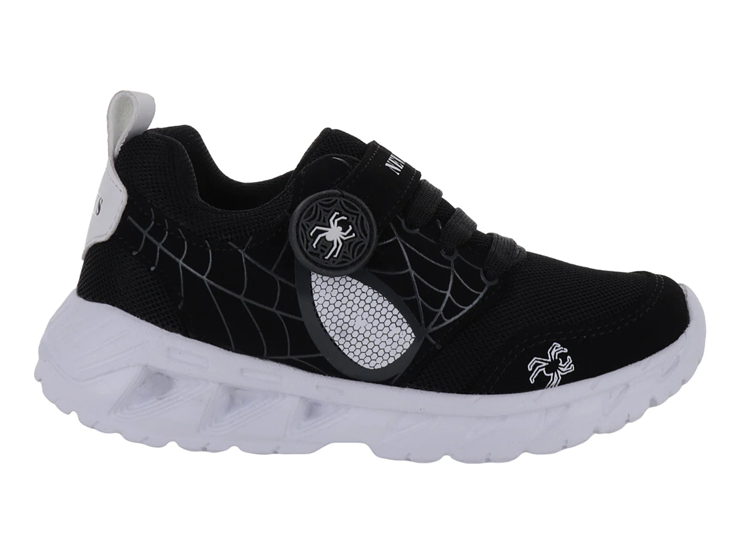 Tenis New Boys Negro y Blanco para Niño