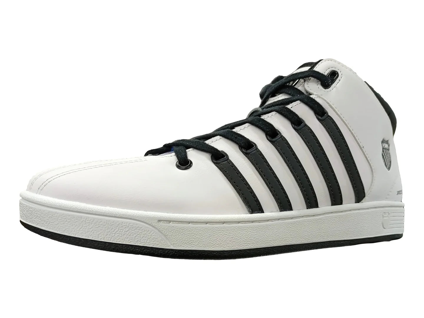 Tenis K SWISS Court Pro Blanco y Negro para Hombre