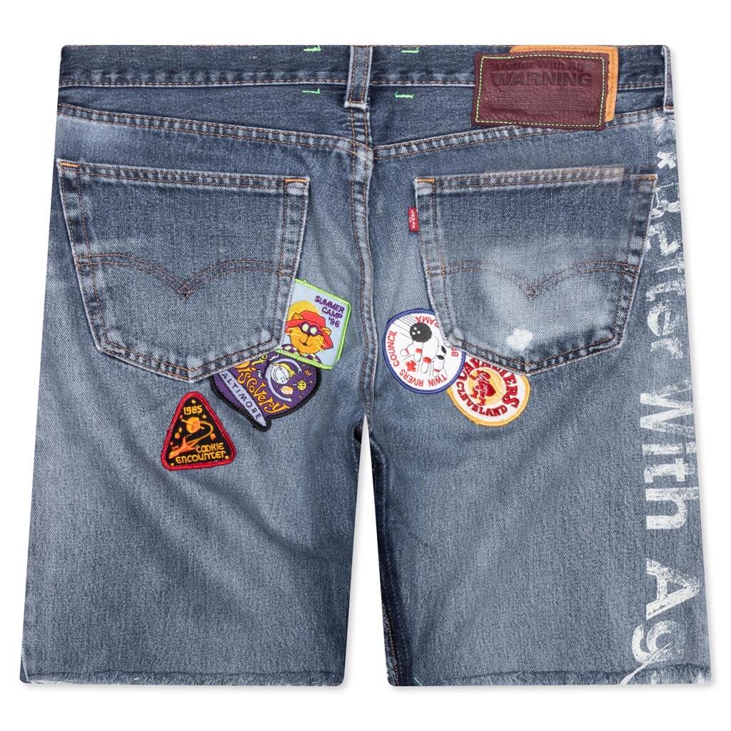 Gentlemans Denim Shorts Multi
