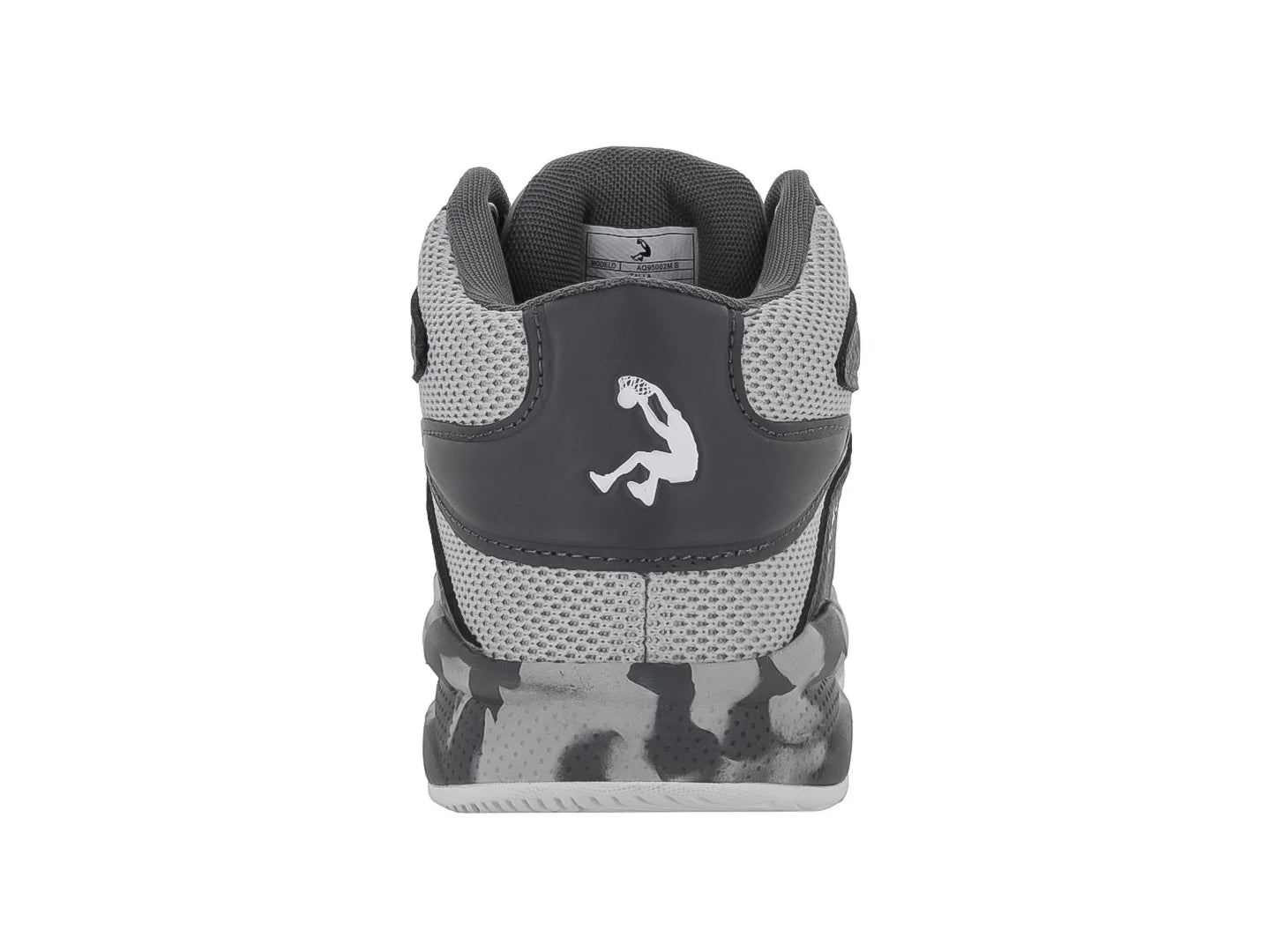 Tenis de Baloncesto SHAQ Big Shot Gris Plata para Hombre