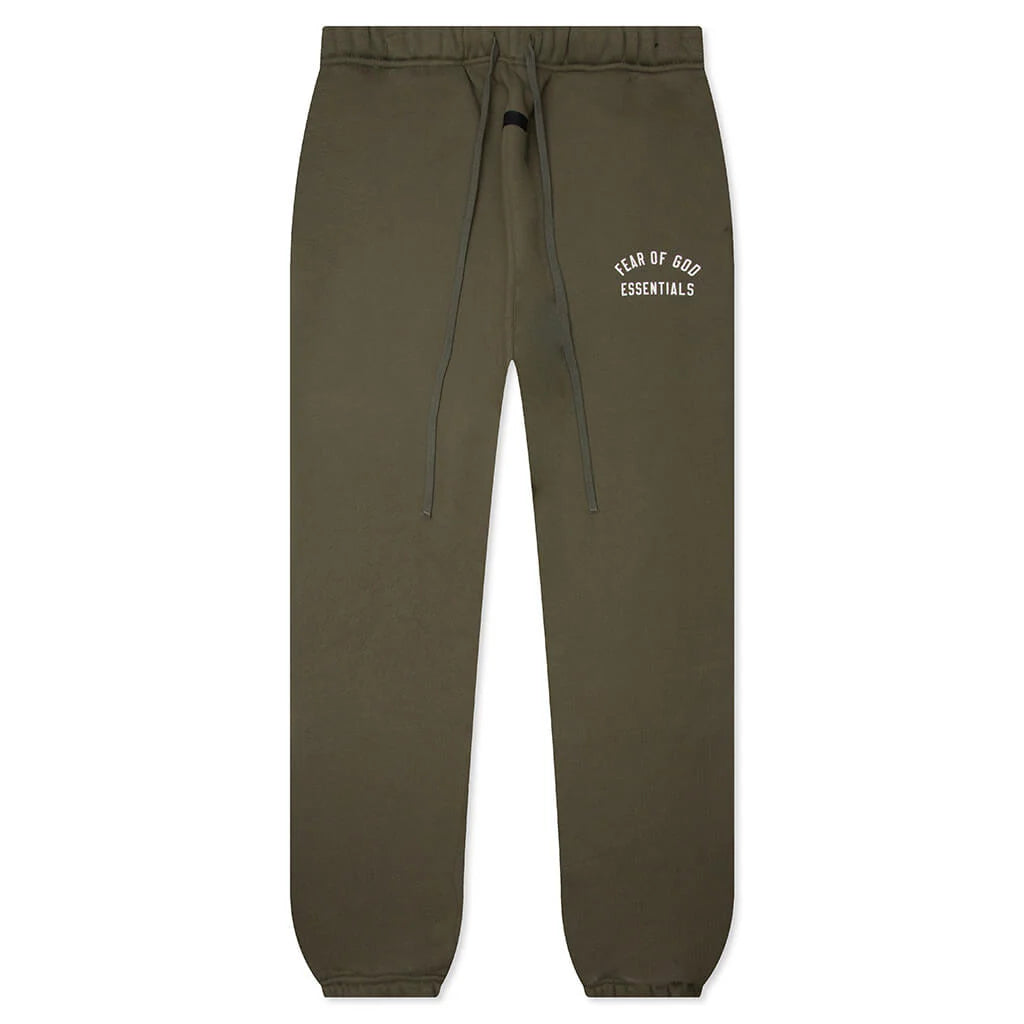 Fleece Essential Sweatpant Military