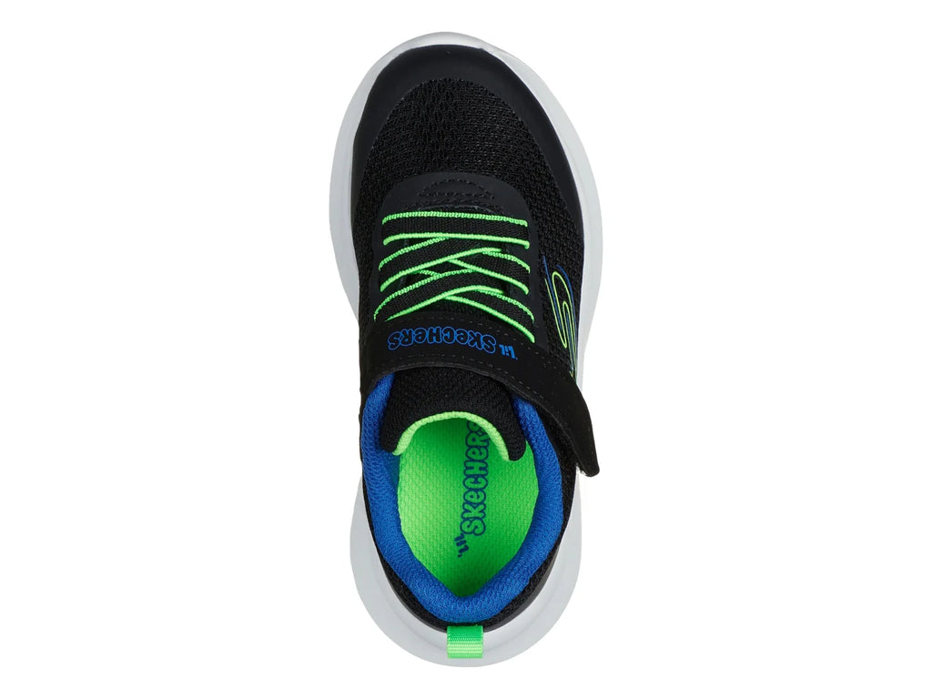 Tenis Skechers Go Run 400 V2 Negro y Amarillo para Niño