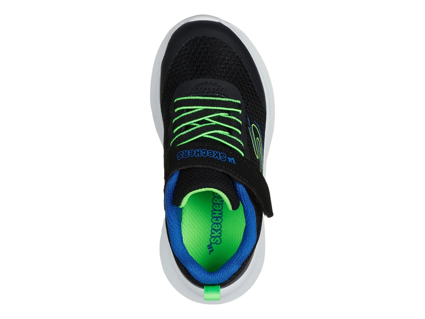 Tenis Skechers Go Run 400 V2 Negro y Amarillo para Niño