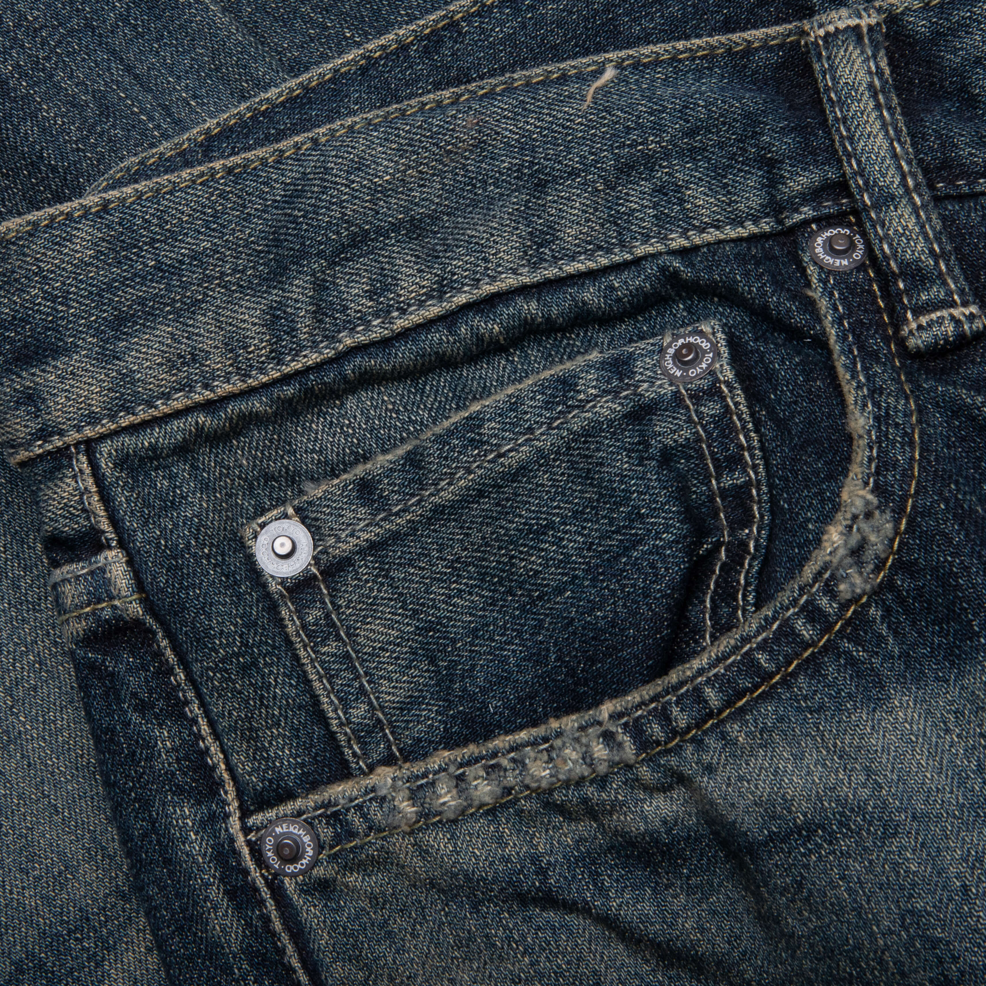 Savage Denim DP Mid Pants Indigo