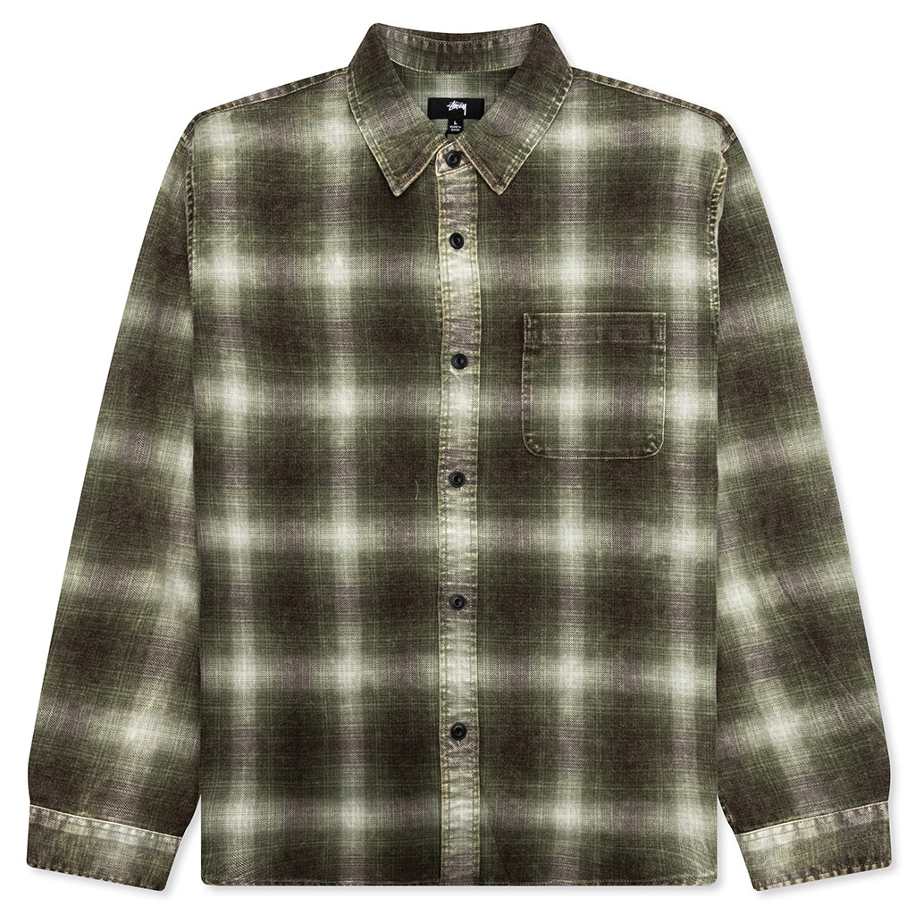 Rocco Plaid Shirt Green