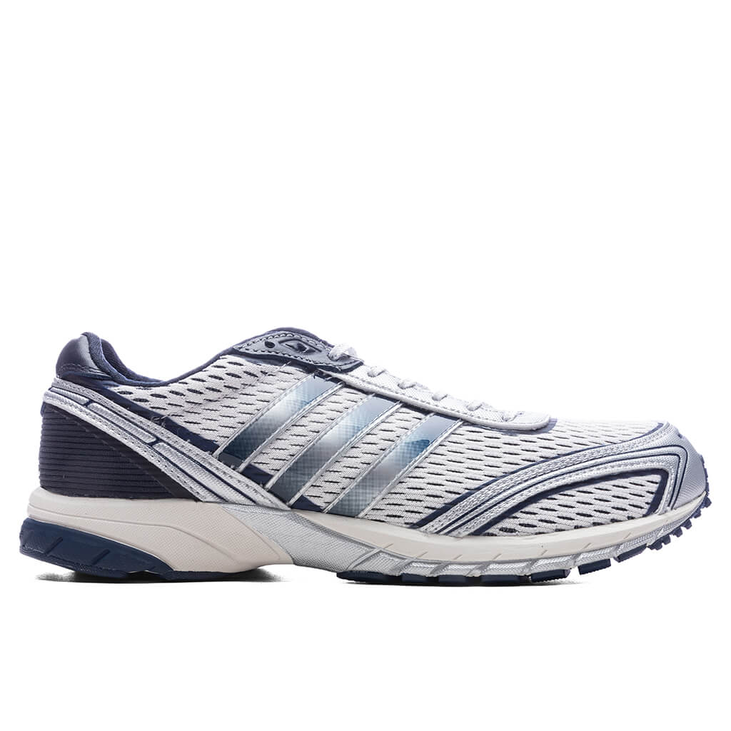 Adidas x Sporty Rich Womens Adizero Adios Cloud White Collegiate Navy Cloud White