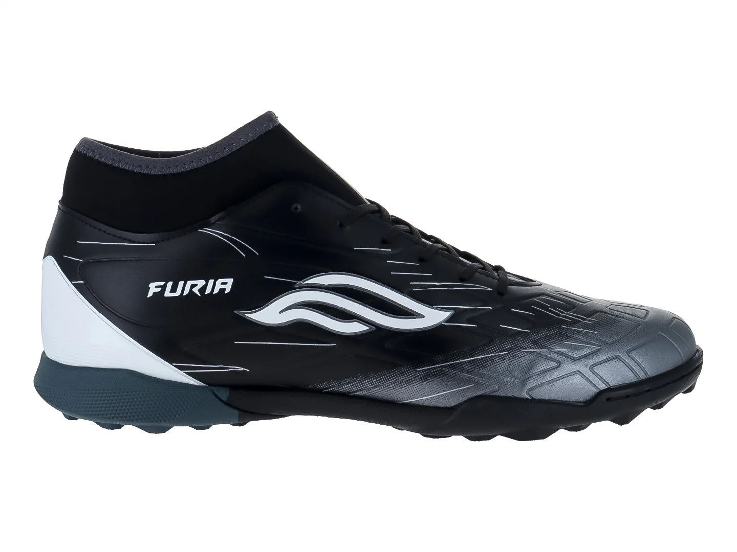Tenis de Fútbol Furia Speed Negro para Hombre