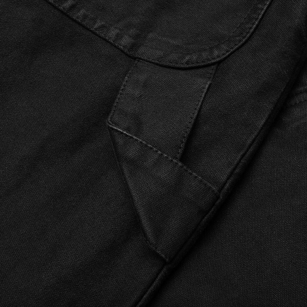 Relaxed Fitting Cotton Trousers GD 7333 MW Black