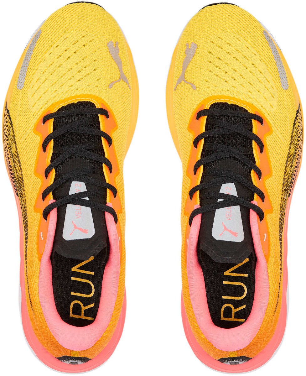 PUMA Velocity NITRO 2 Running Shoes Sun Stream Sunset Glow