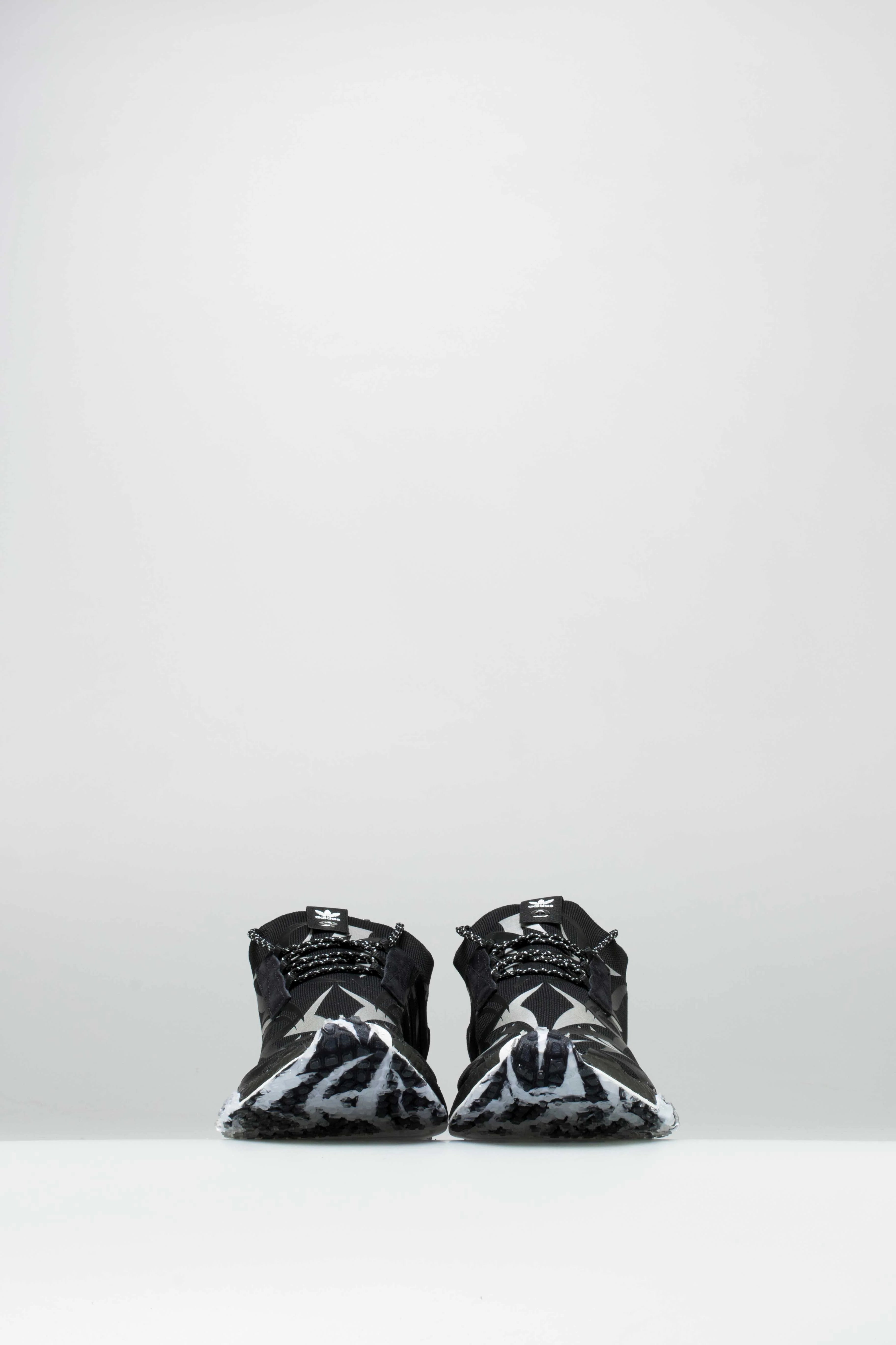 Juice Hk X adidas NMD Racer Mens Shoe Core Black White