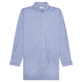 Striped L S Shirt Blue
