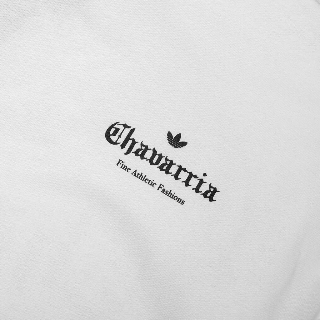adidas Originals x Willy Chavarria Logo S S Tee Off White
