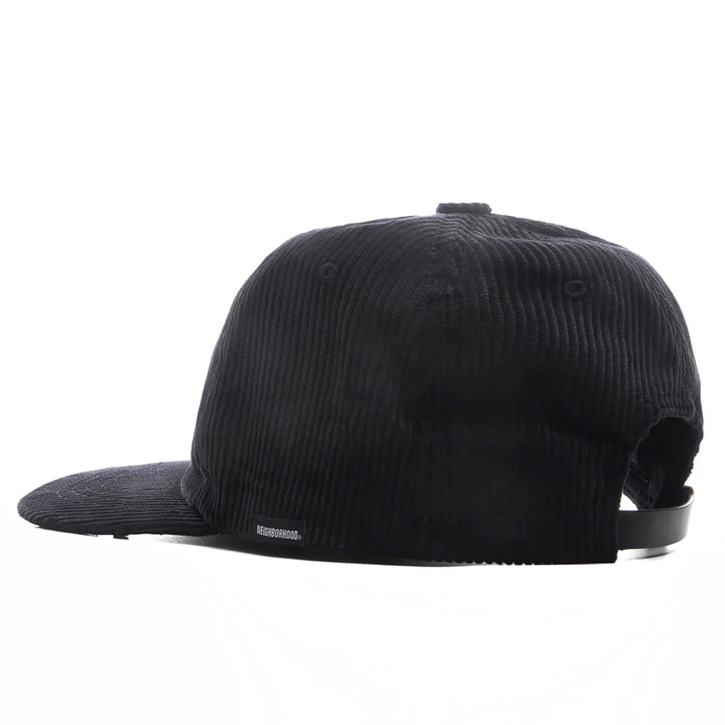 Corduroy Dad Cap Black