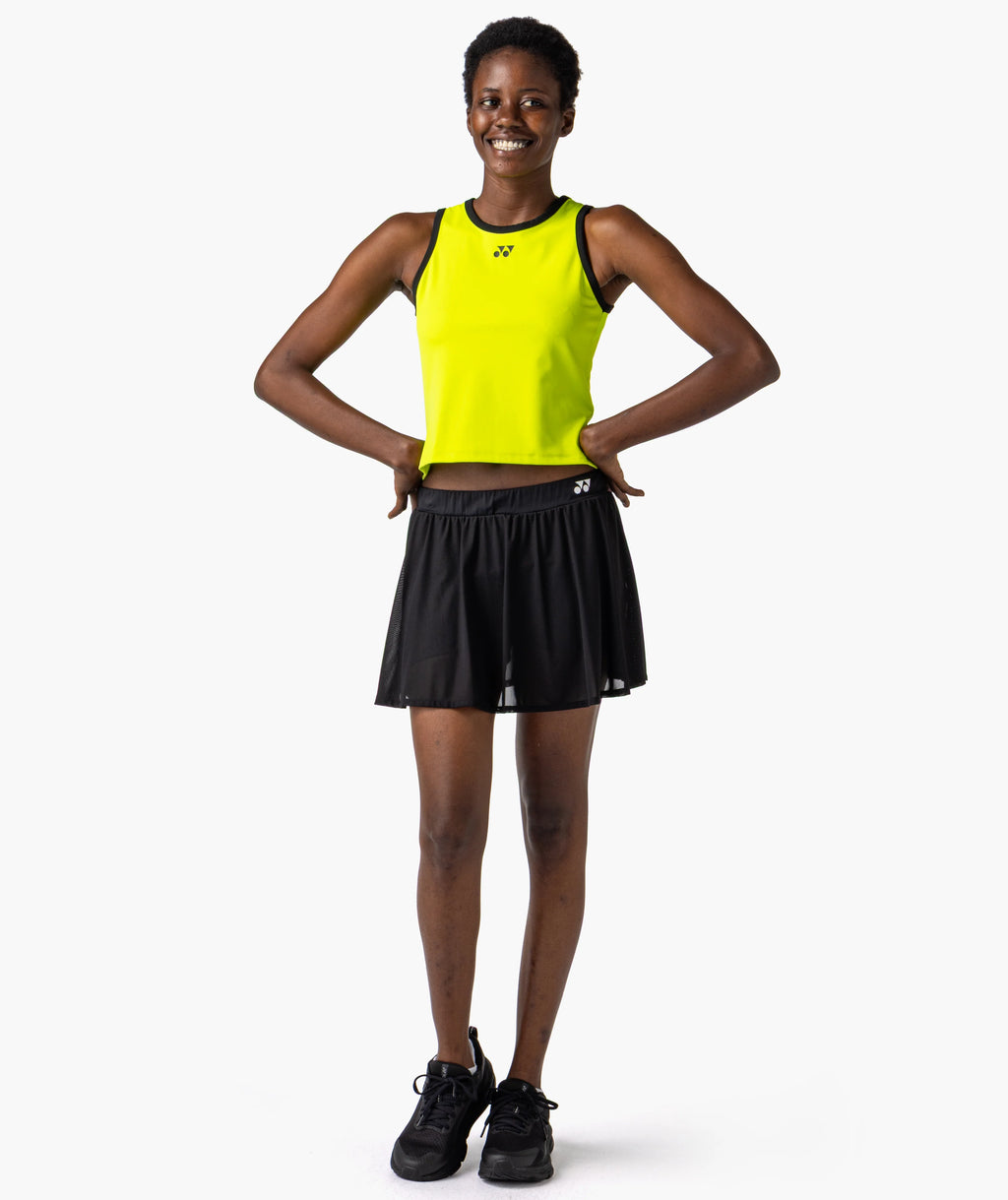 SHEER COMPETITION SKIRT WITH BUILT IN SHORTS