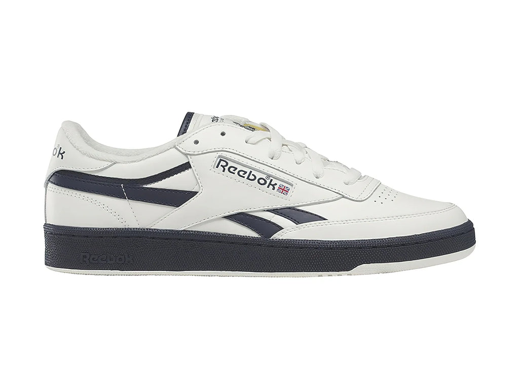 Tenis Reebok Club C Revenge Vintage Blanco y Azul Unisex