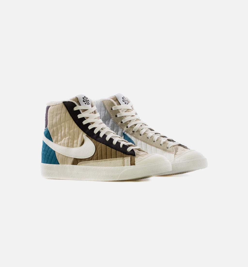Blazer Mid 77 Premium Mens Lifestyle Shoe Sail Brown Purple