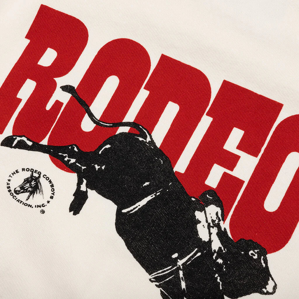 Go Rodeo Crewneck Bone