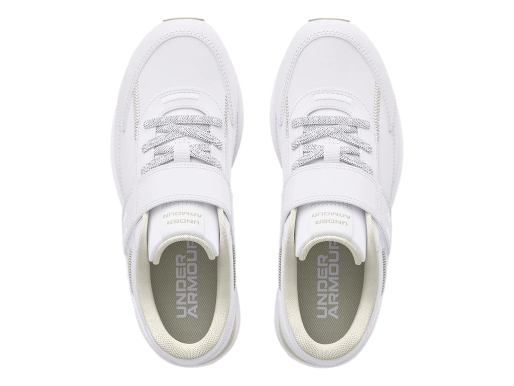 Tenis Under Armour PS Essential Runner Blanco para Niño