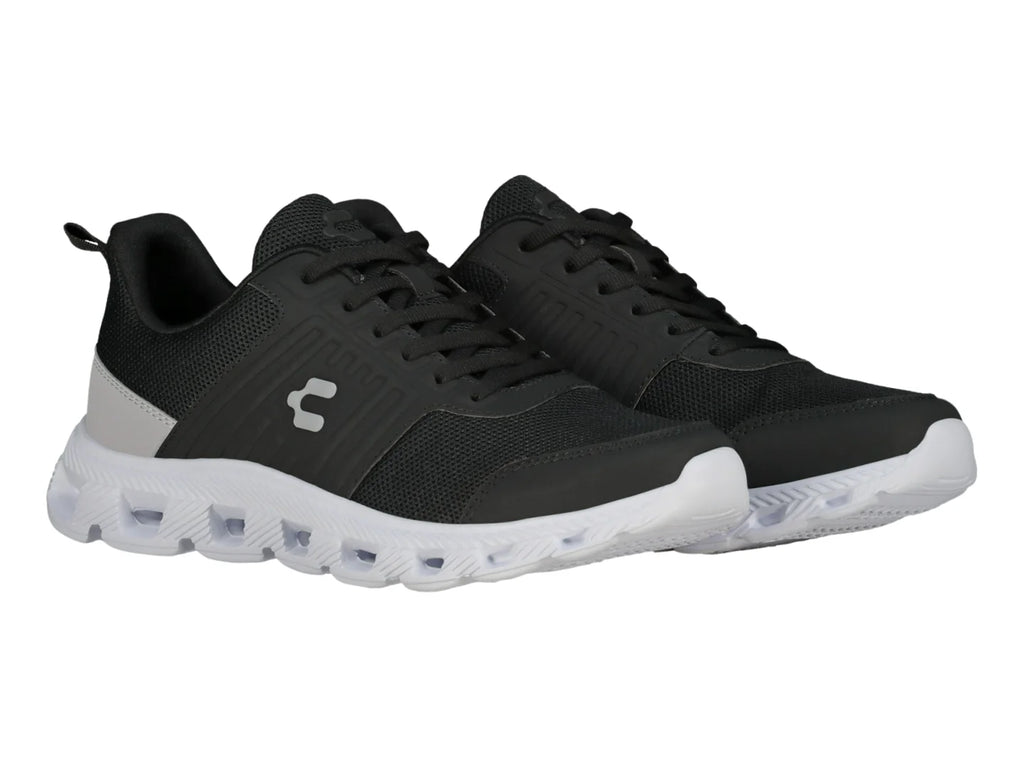 Tenis Charly Light Sport Negro y Blanco para Hombre