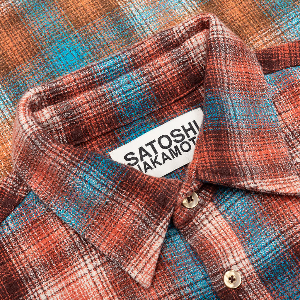 Logo Flannel Red Blue