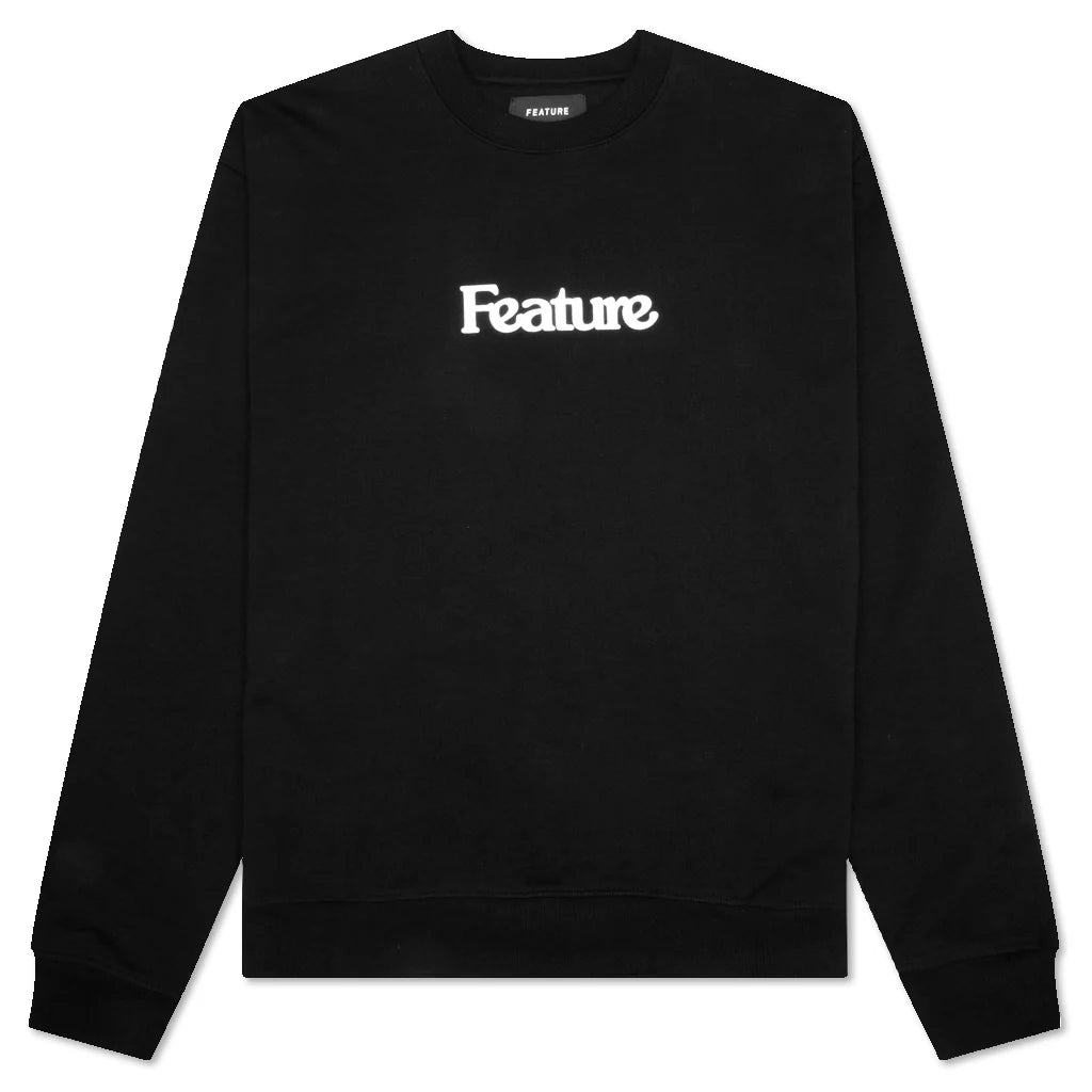 Academy Crewneck Black White