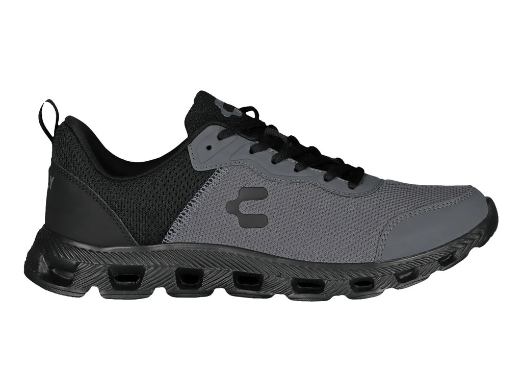 Tenis Charly Negro y Gris Oxford para Hombre