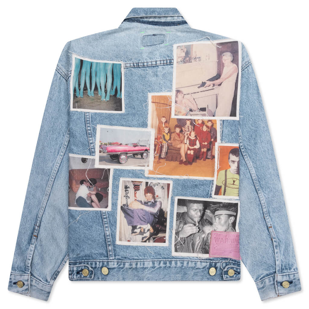 Portrait Denim Jacket Multi