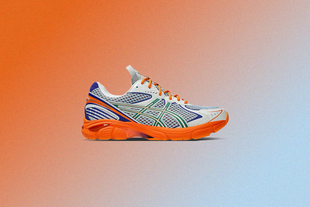 Asics x Kiko Kostadinov UB7 S GT 2160 Lava Orange Jasper Green