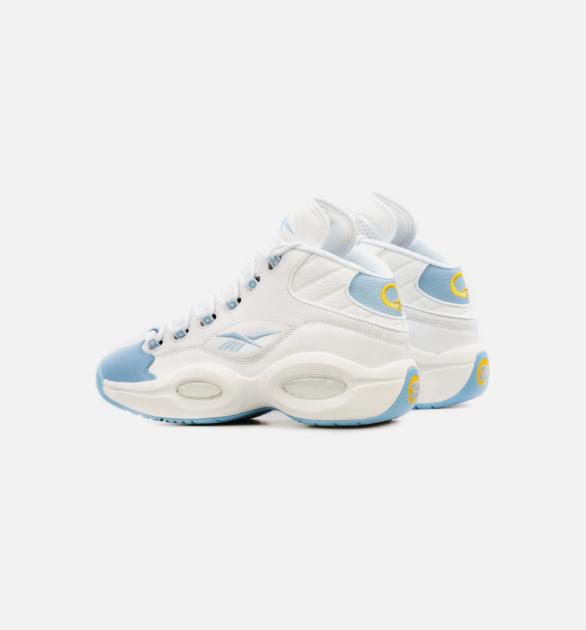 Question Mid Mens Lifestyle Shoe White Blue