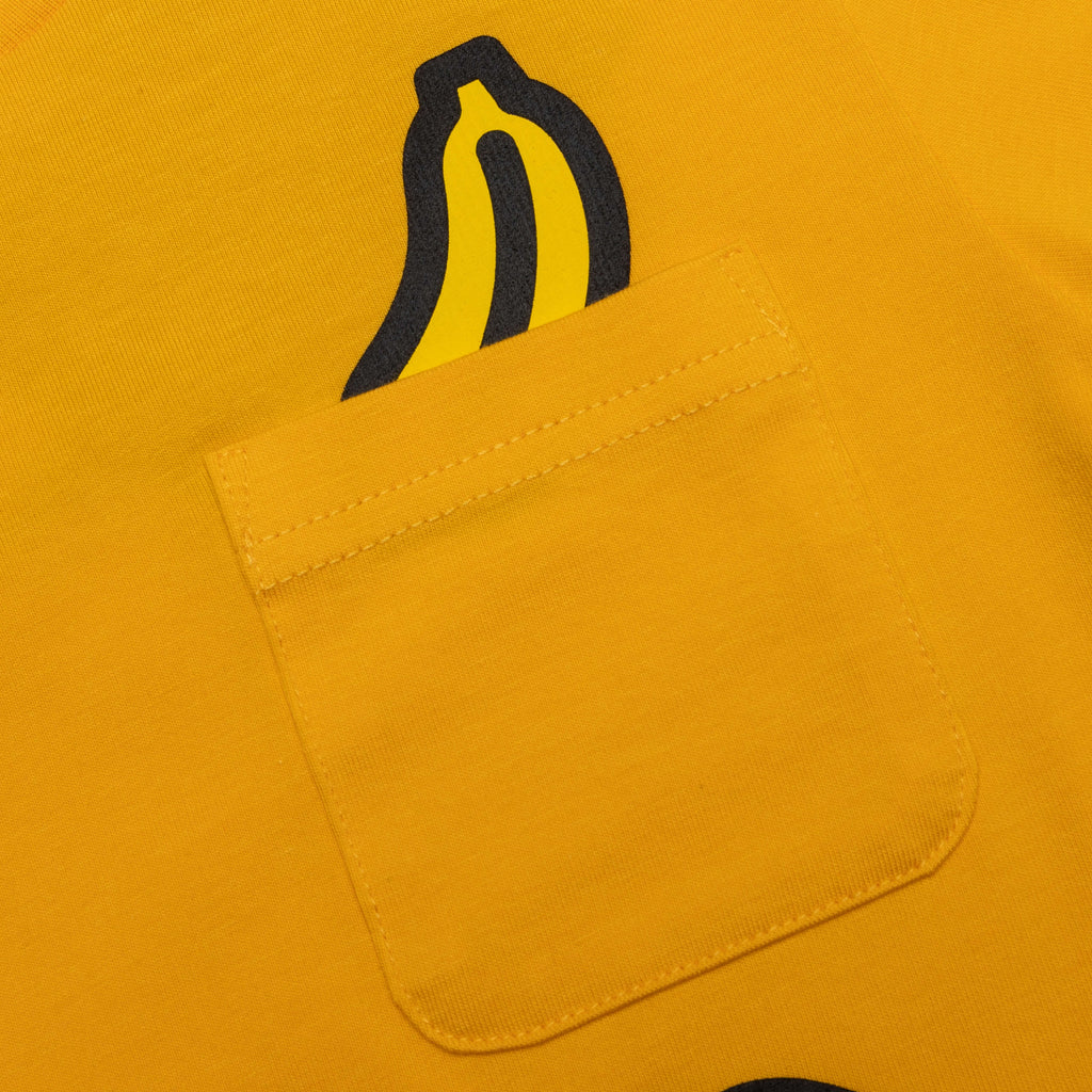 Kids Baby Milo Banana Pocket Tee Yellow