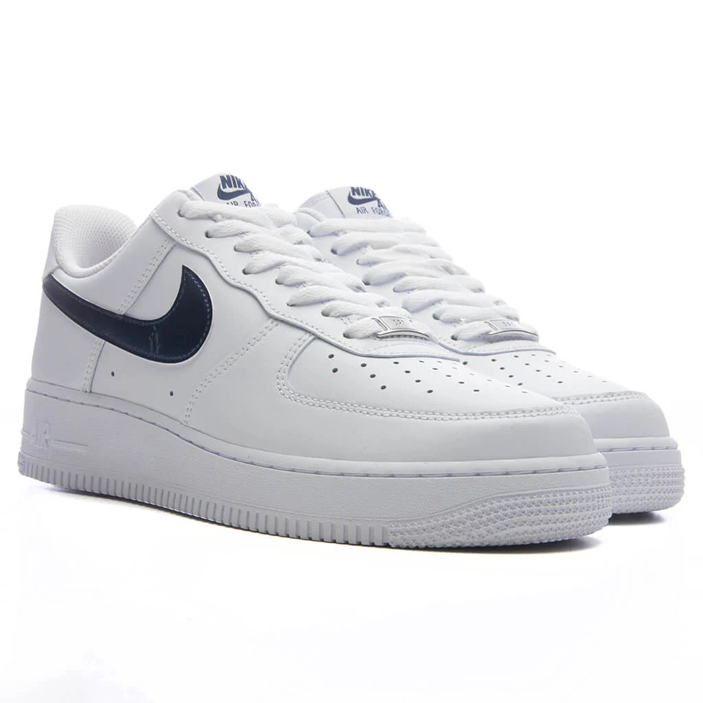 Air Force 1 07 LV8 USA White Midnight Navy University Red
