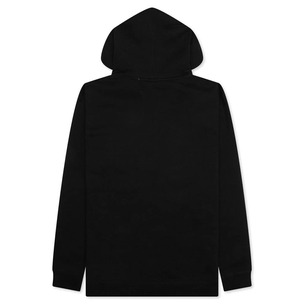 Script Logo Hoodie Black