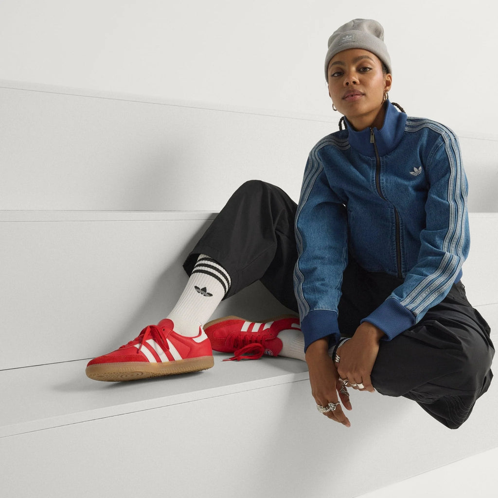 adidas Samba FC Bayern Shoes Red White