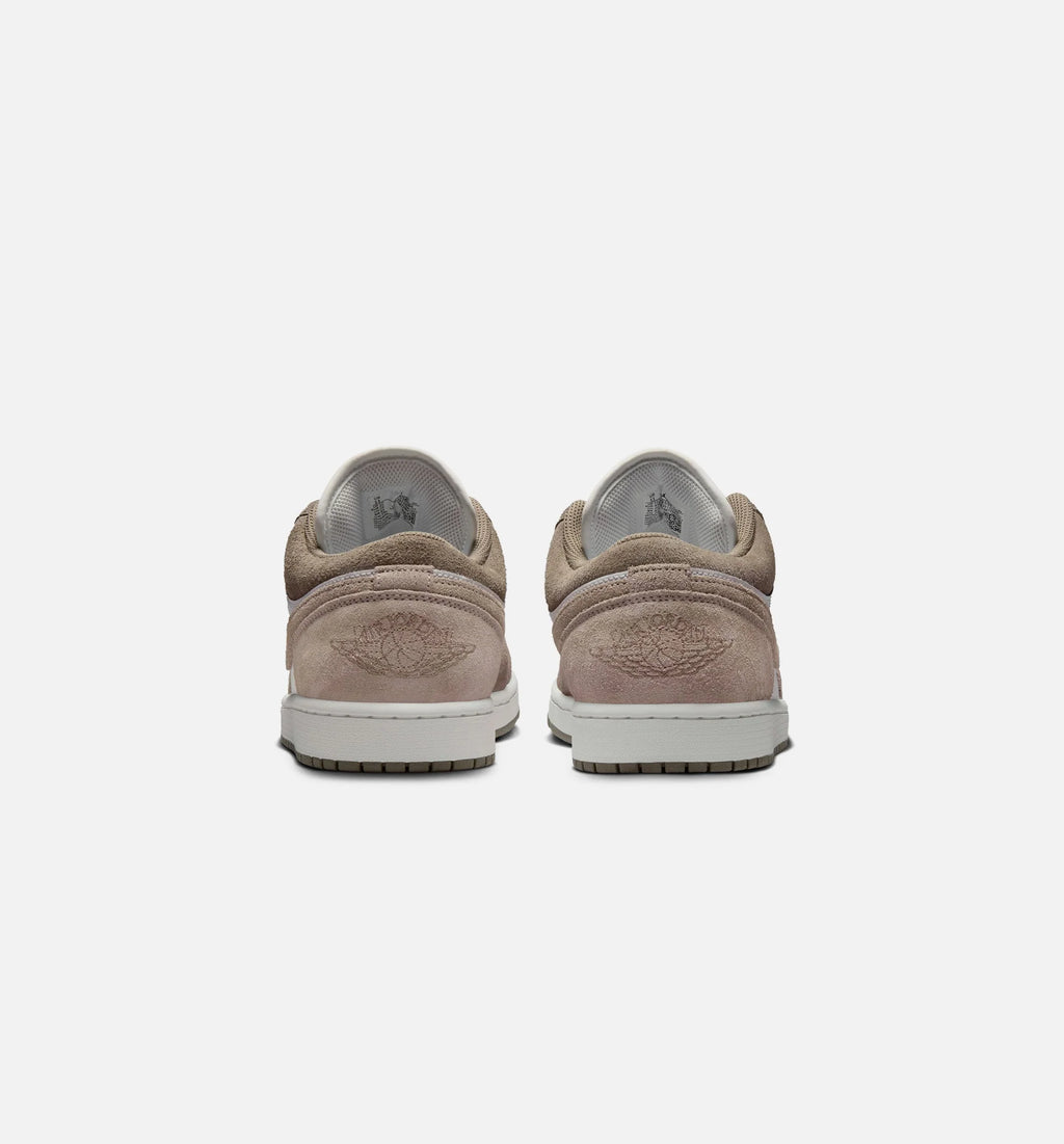 Air Jordan 1 Low Mens Lifestyle Shoe Olive Grey Enigma Stone Summit White