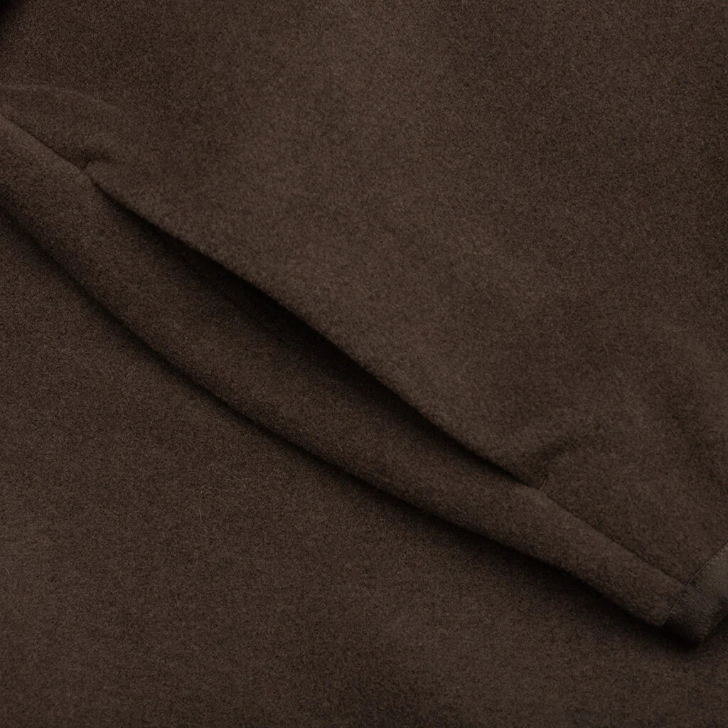 Brushed Hoodie Brown