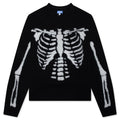 Skelly Knitted Sweater Black White