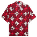 MA Quad Bowling Shirt Deep Red