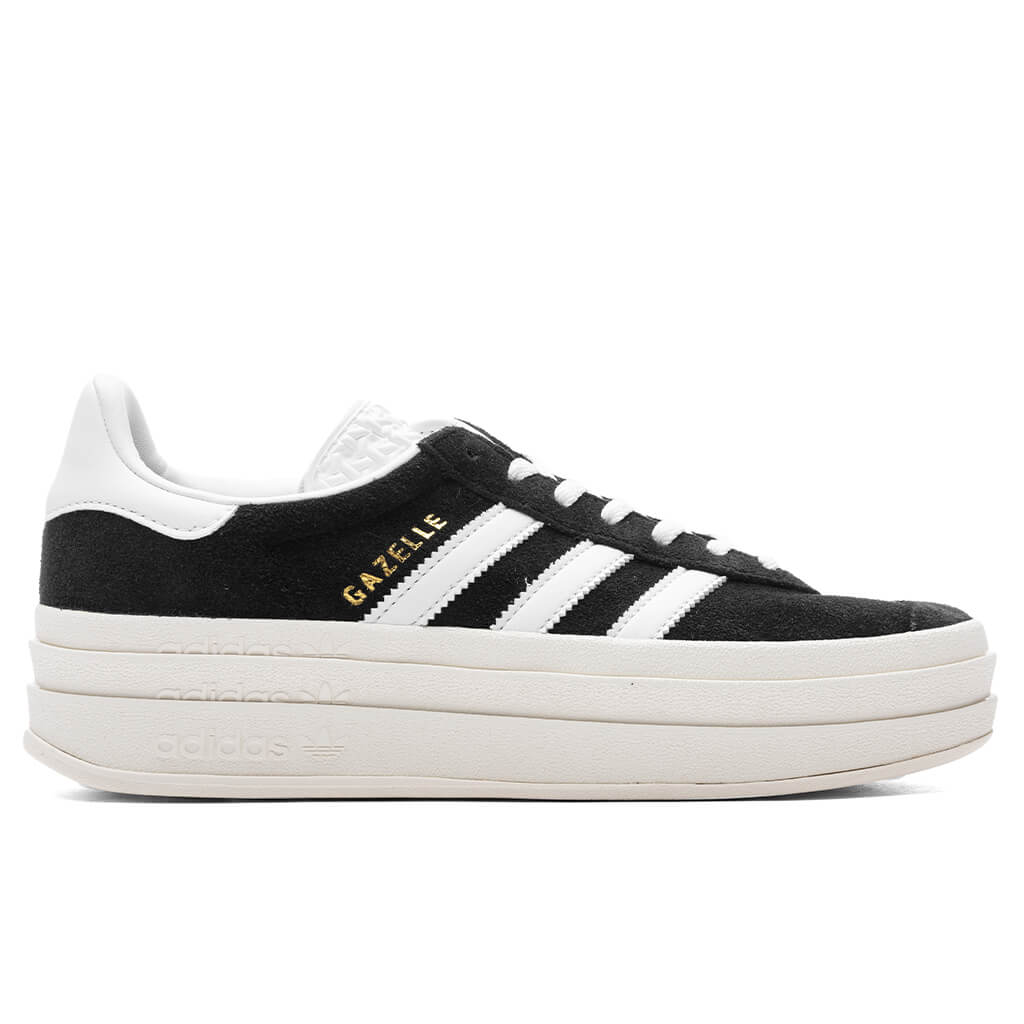 Womens Gazelle Bold Core Black Cloud White Core White