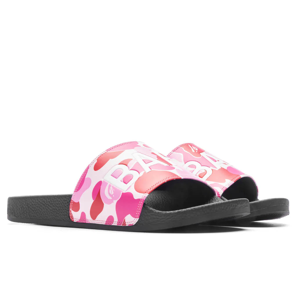 Abc Camo Slide Sandals Pink