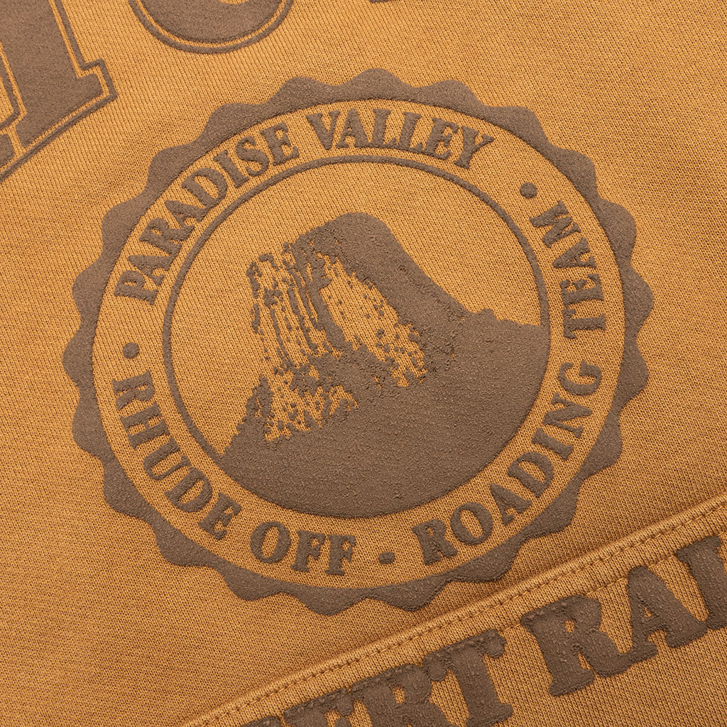 Cropped Desert Valley Hoodie Camel