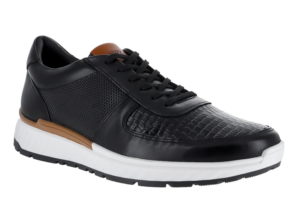 Zapatos Casuales Gino Cherruti Negro y Canela para Hombre